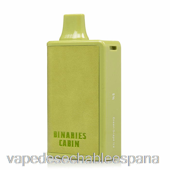 Vape España Horizonte Binarios Cabina 10000 Desechable Uva Verde Hielo